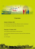 Pellegrinaggio delle famiglie a San Pietro